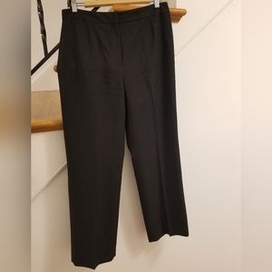 Kasper black suit pants size 8